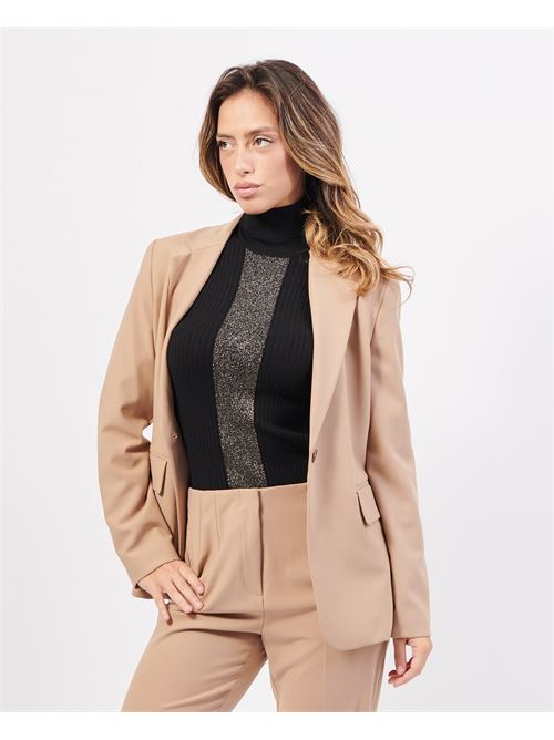 Veste Gerry Weber à simple boutonnage en viscose mélangée GERRY WEBER | 430043-3125970493